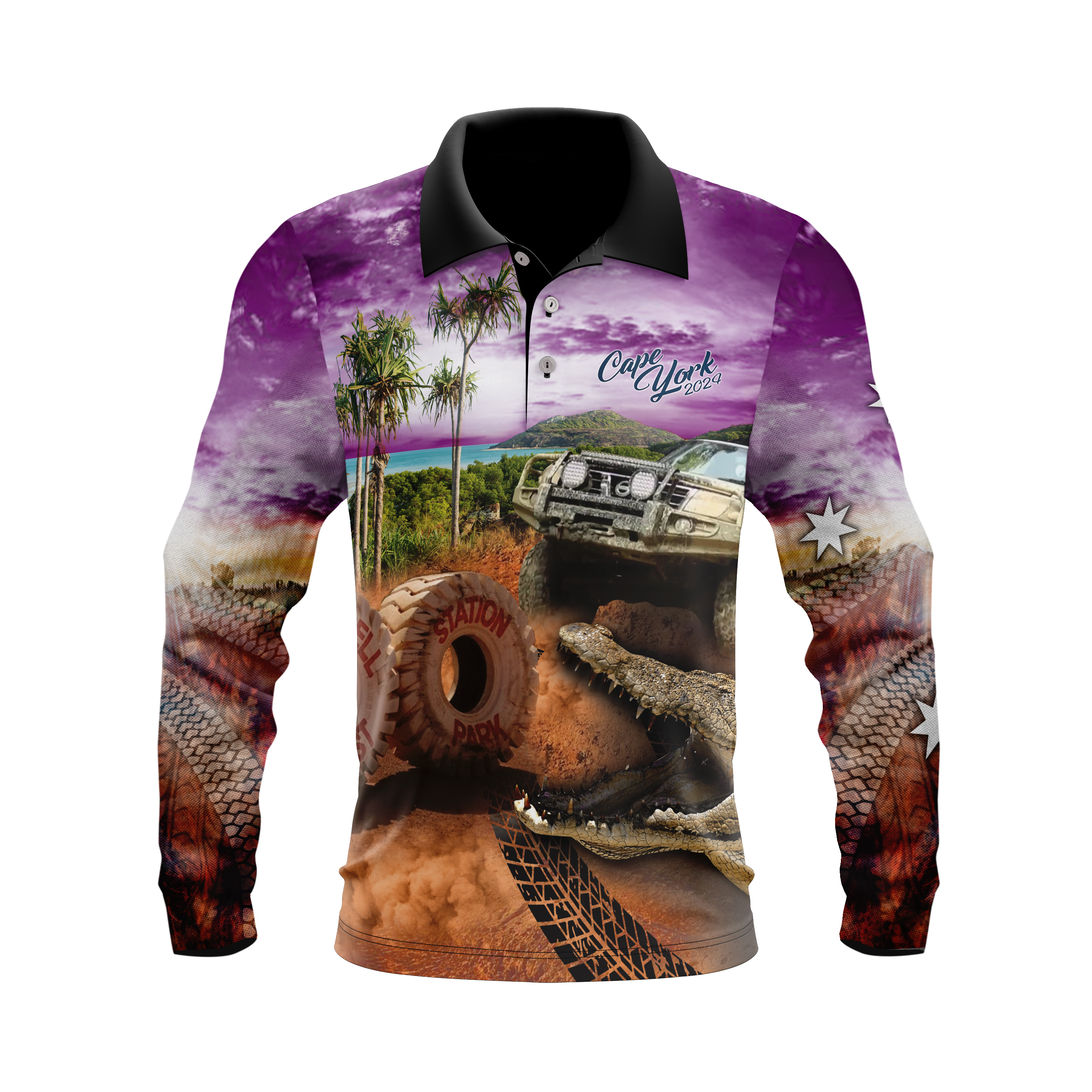 Cape York Pink 2025 Polo shirt