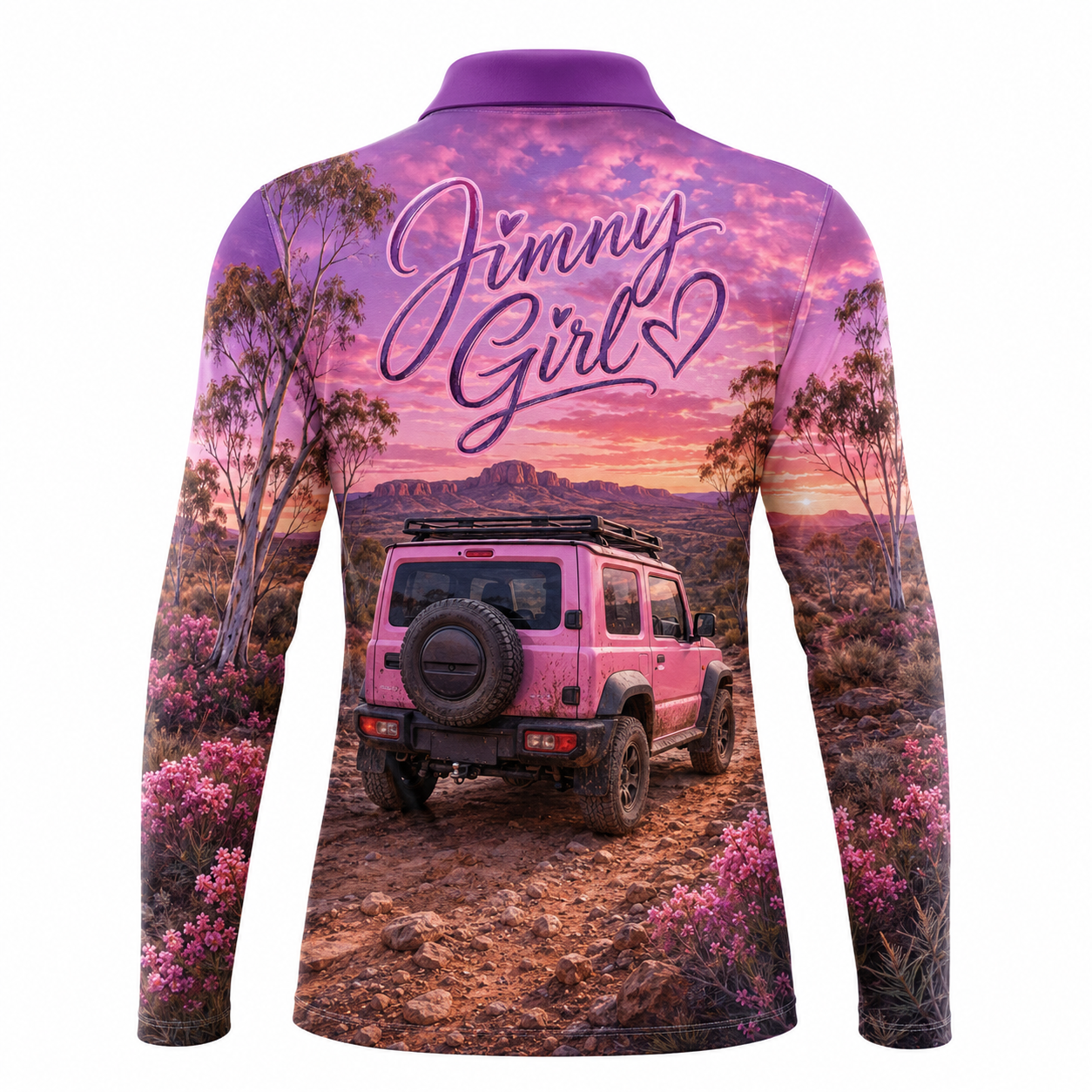 Jimny Livin Purple Polo Shirt