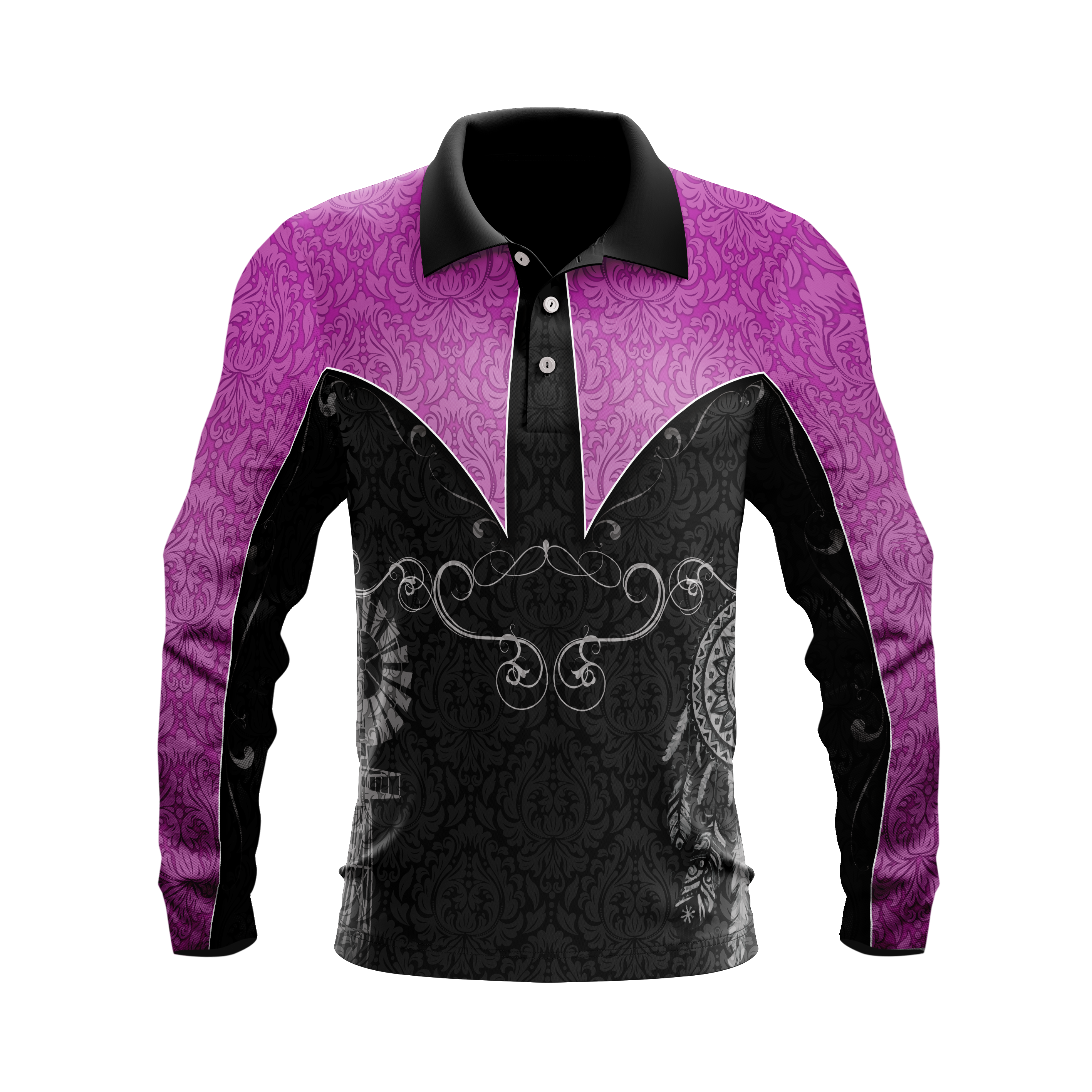 Cowgirl Tough Purple Polo shirt