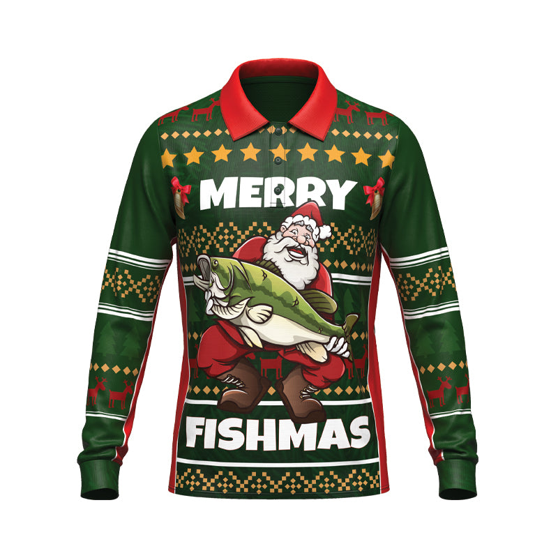 Merry Fishmas Polo shirt