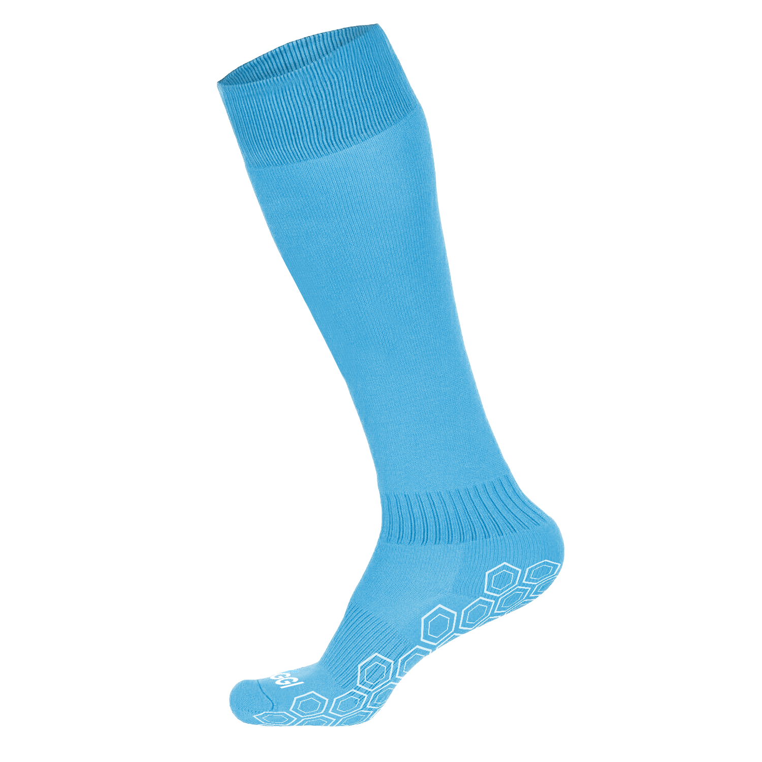 Light Blue Long Grip Sock