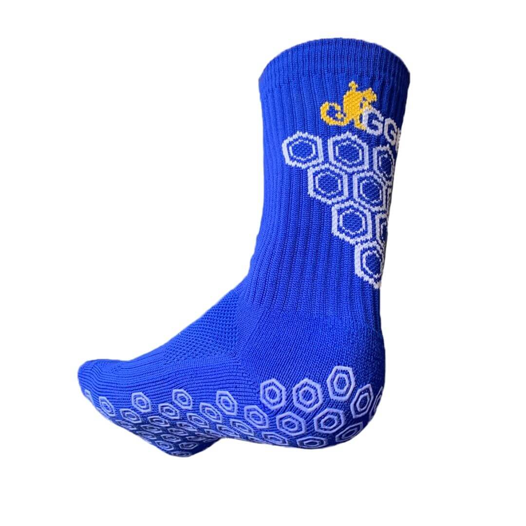 Royal Blue Grip Sock