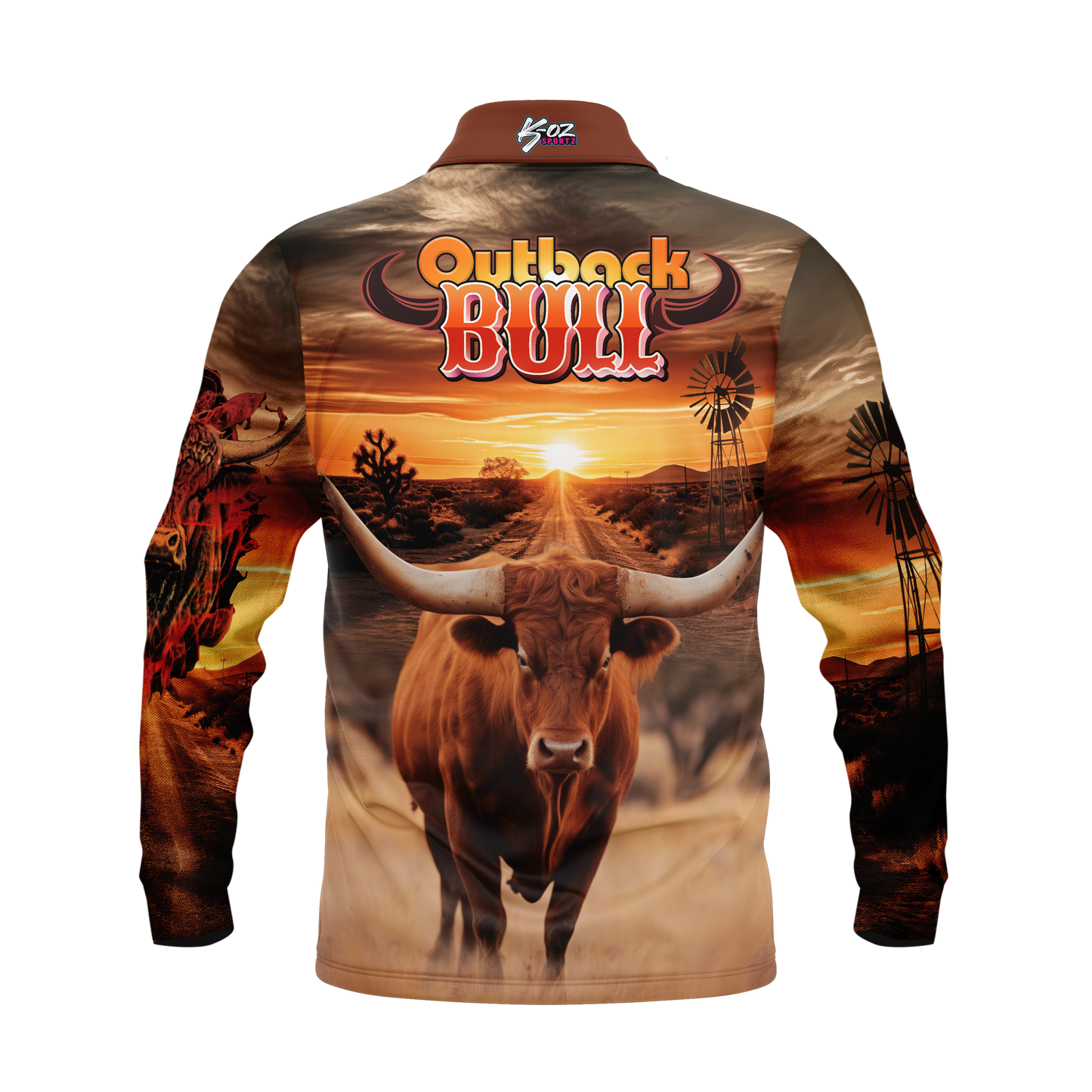Outback Bull Polo Shirt