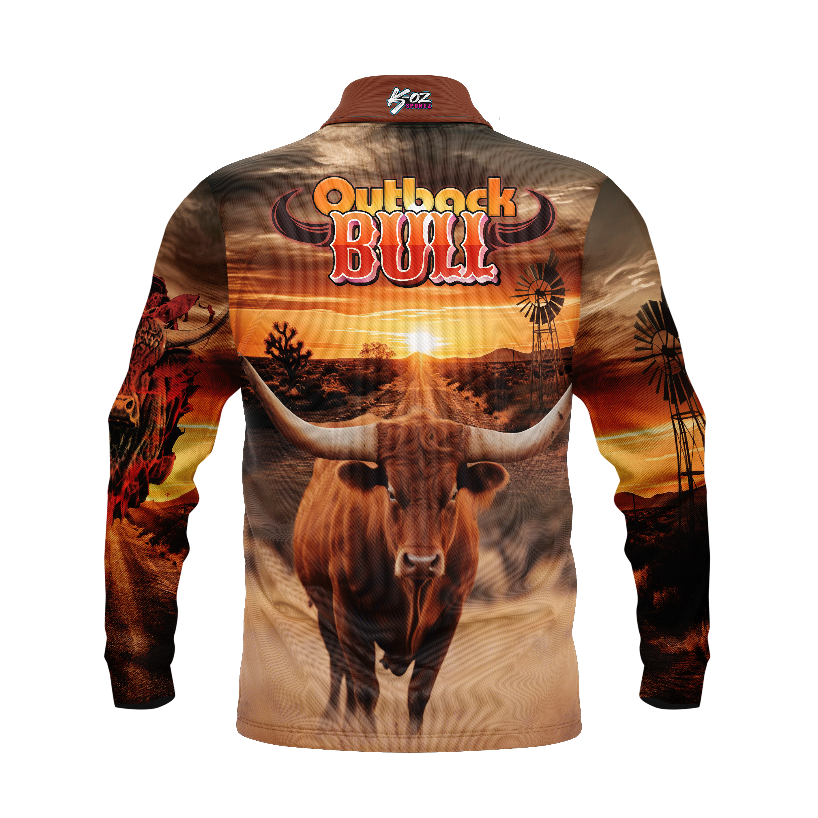 Outback Bull Polo Shirt