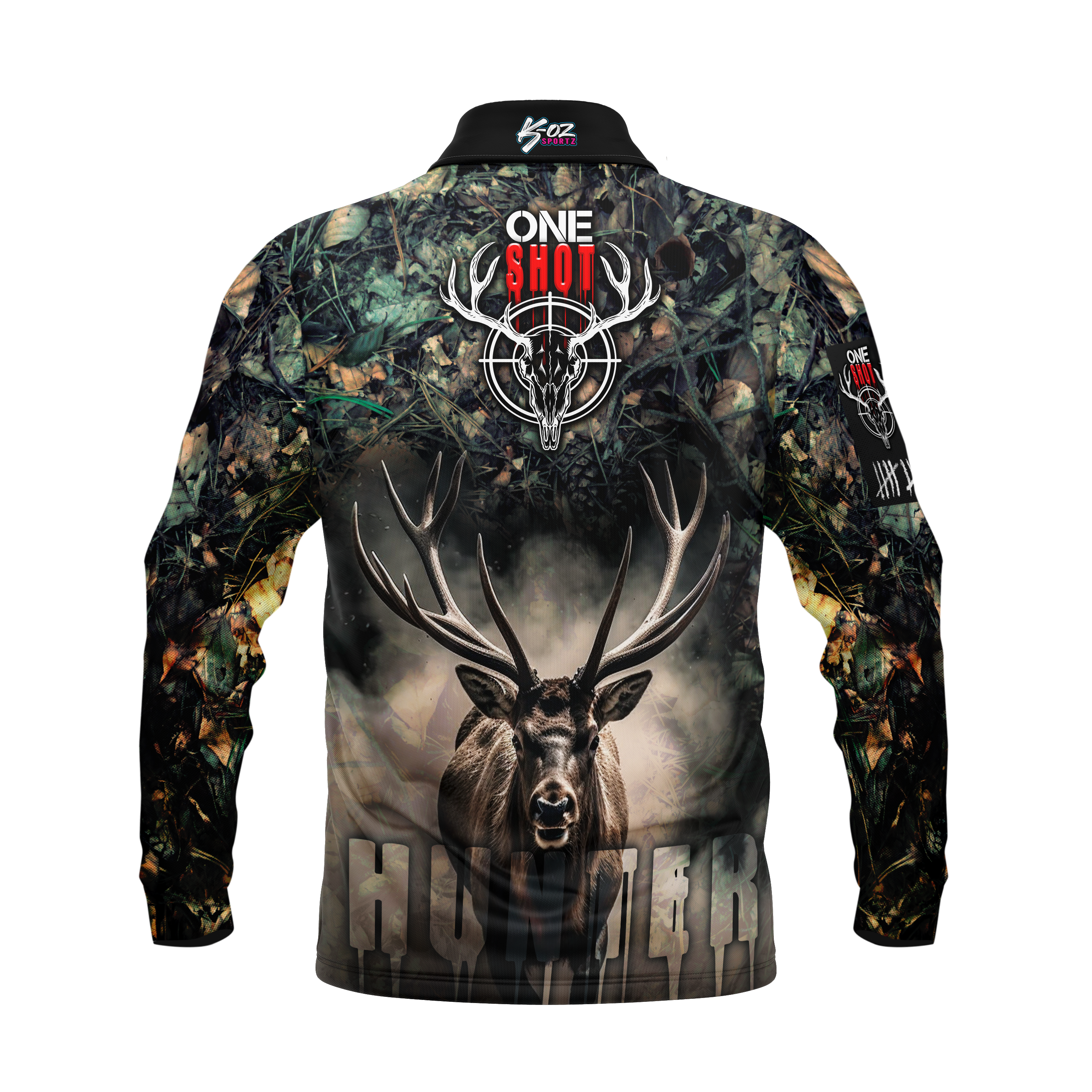 Deer Hunter Camo Polo shirt