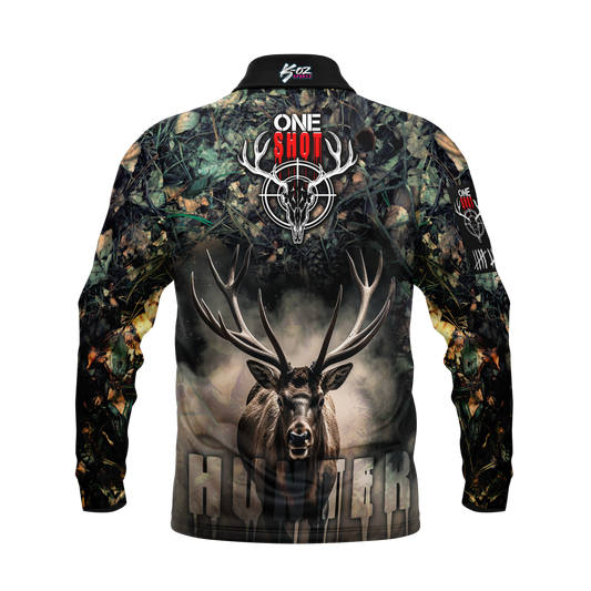 Deer Hunter Camo Polo shirt