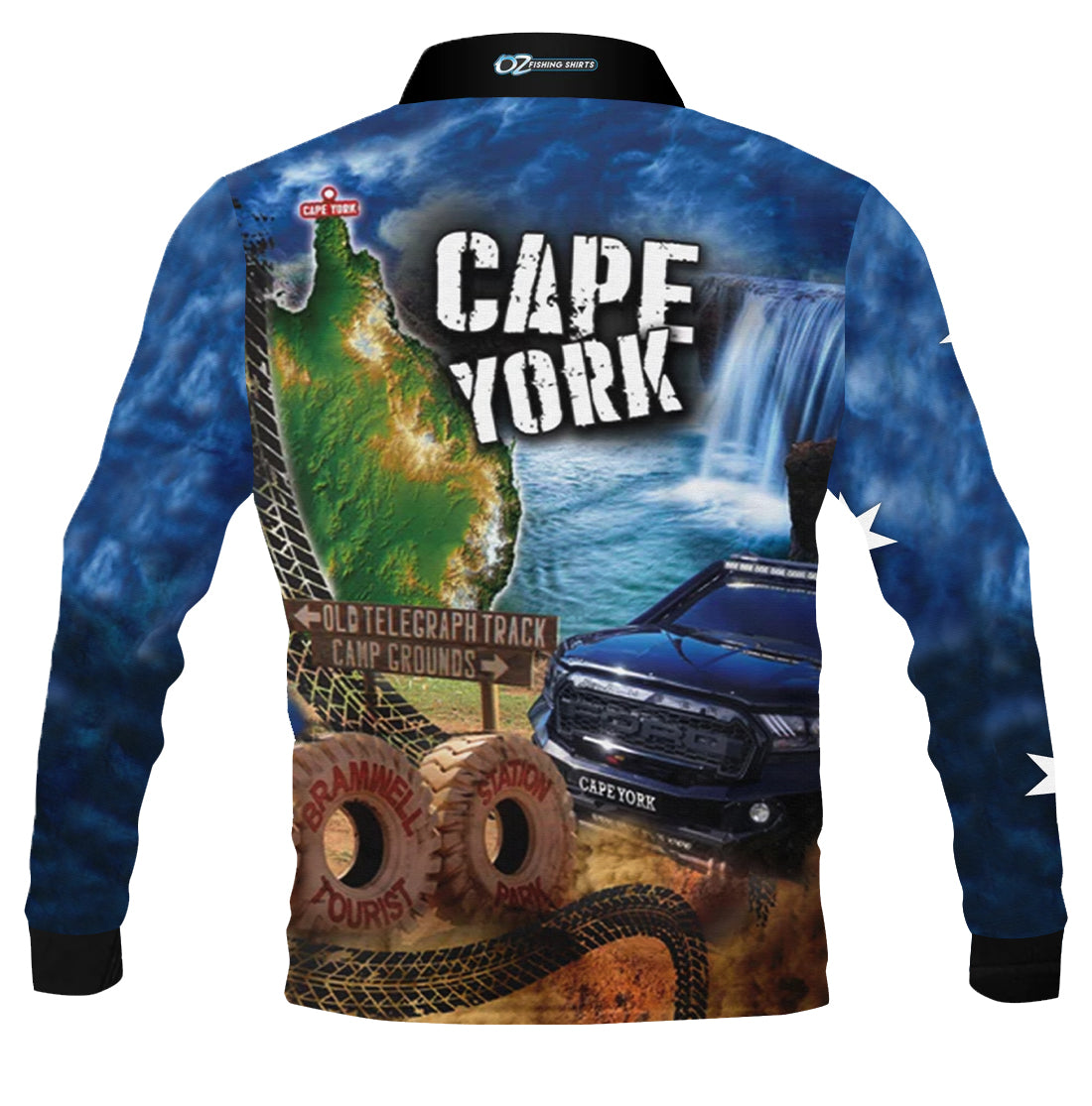 Cape york blue Polo Shirts