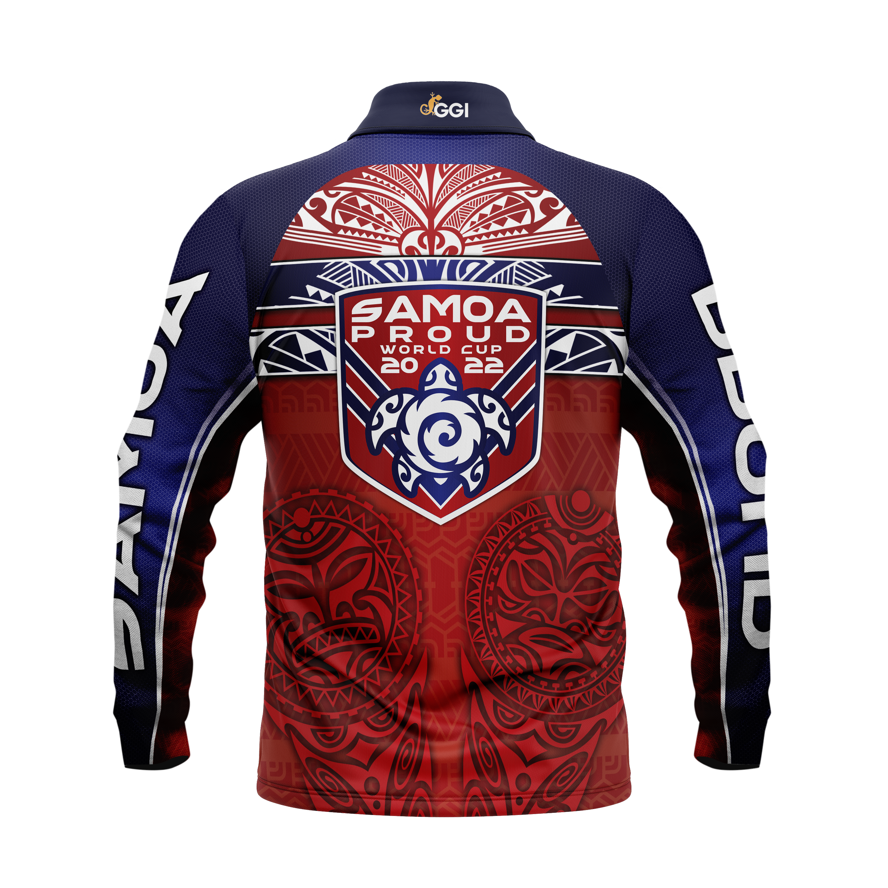 Samoa Proud NRL WC2022 Polo Shirt