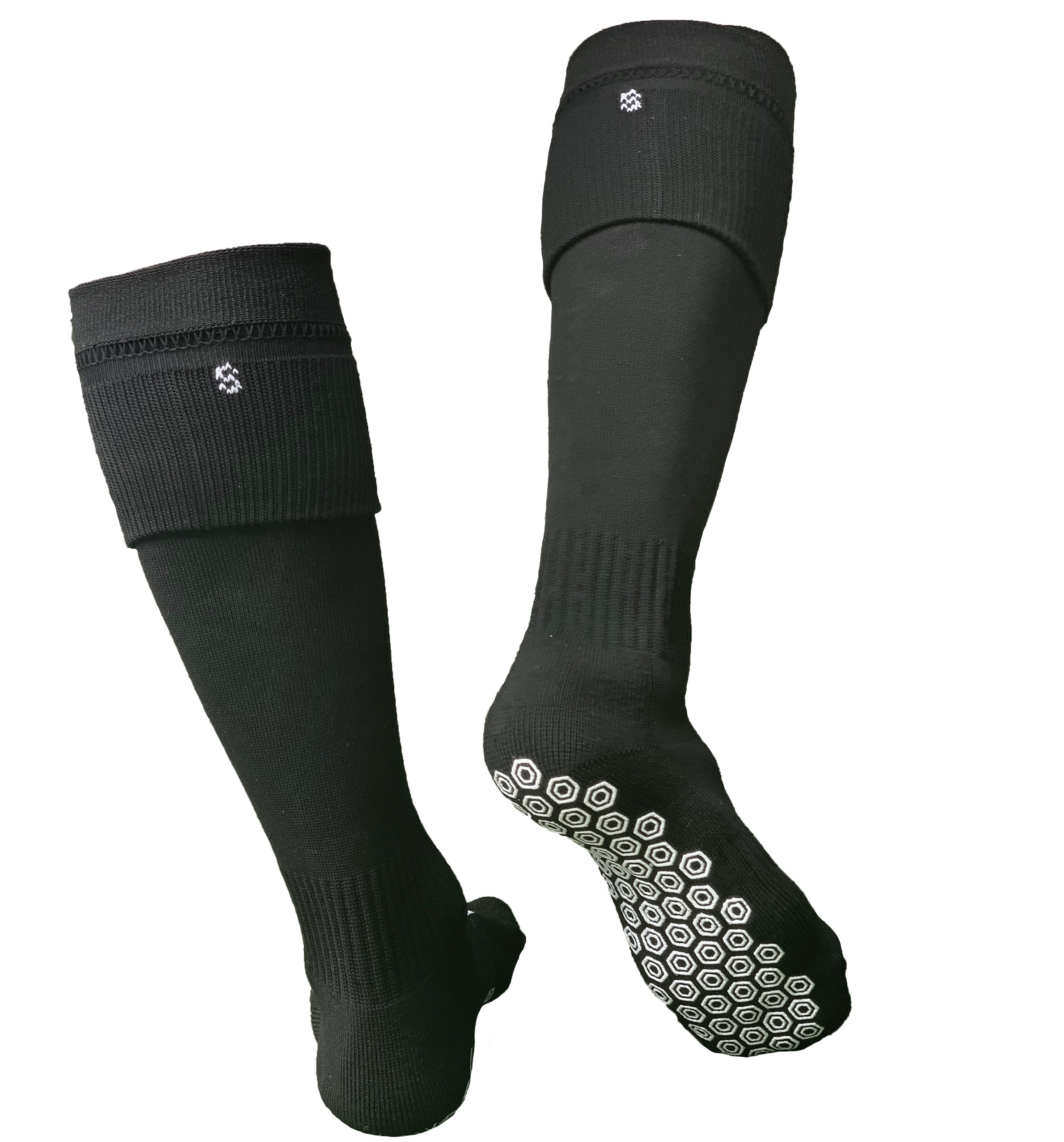 Black Long Grip Sock