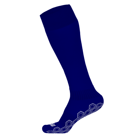 Navy Long Grip Sock