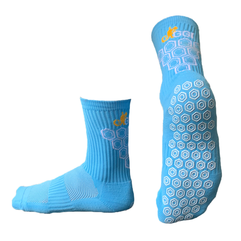 Chaussette Grip Bleu Ciel