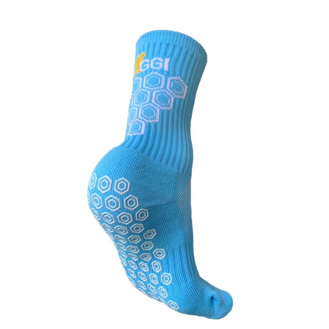 Sky Blue Grip Sock